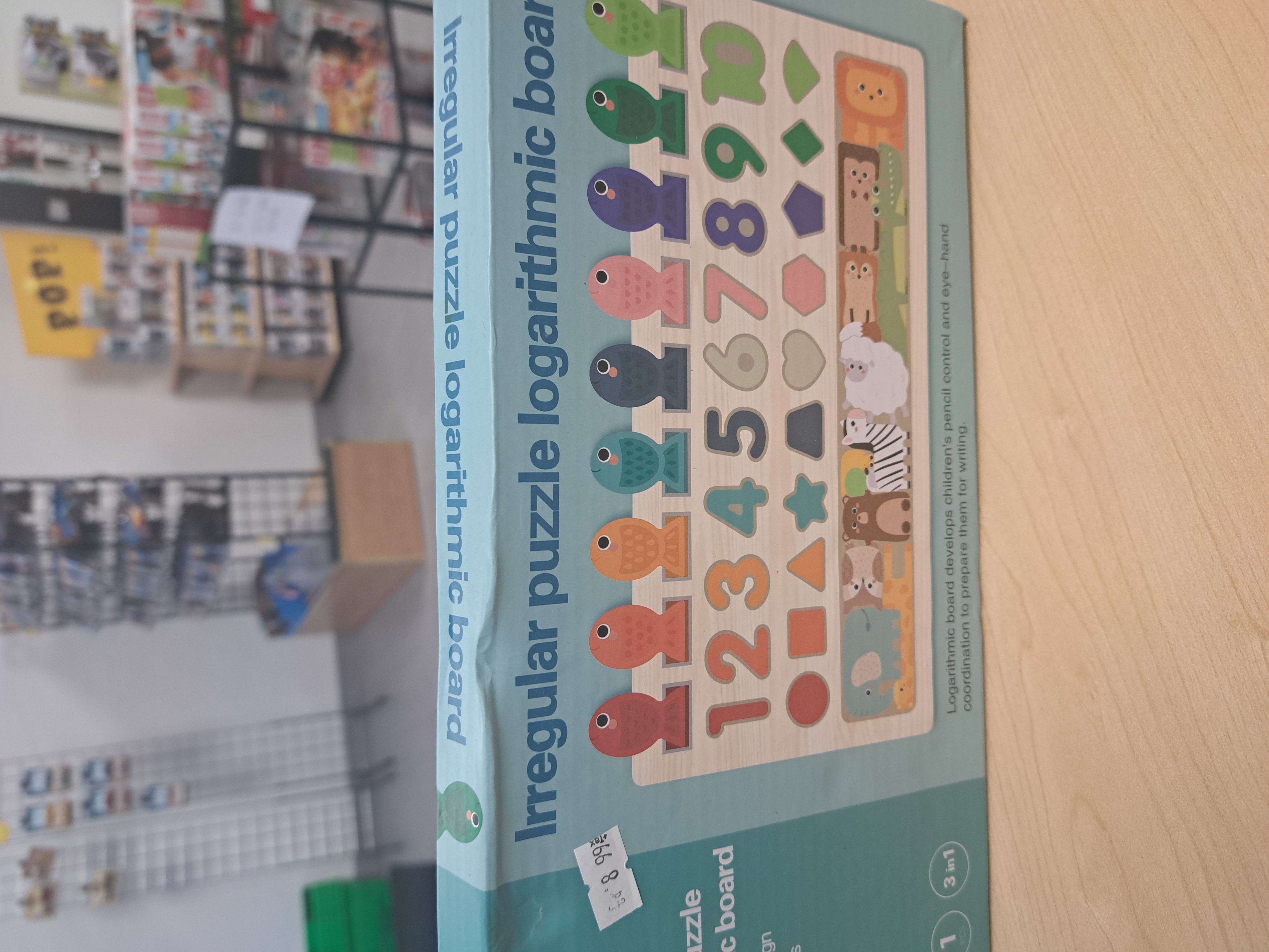 casse tête pour enfant jeux de poissons